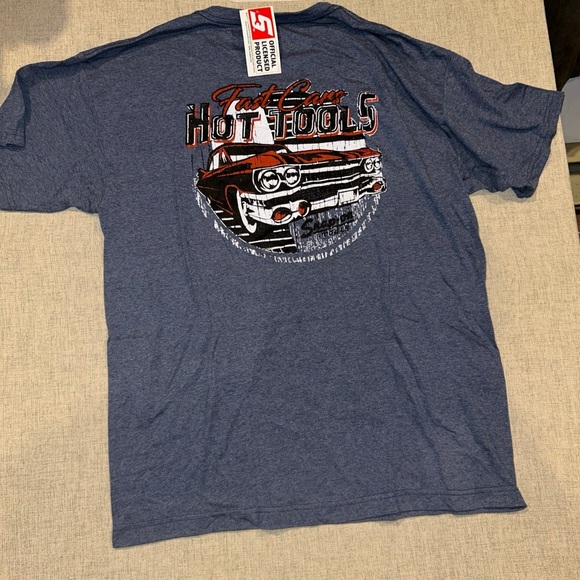 Snap-on Tools Heather Blue Men's Tee - Picture 2 of 2